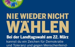nie wieder nicht wählen